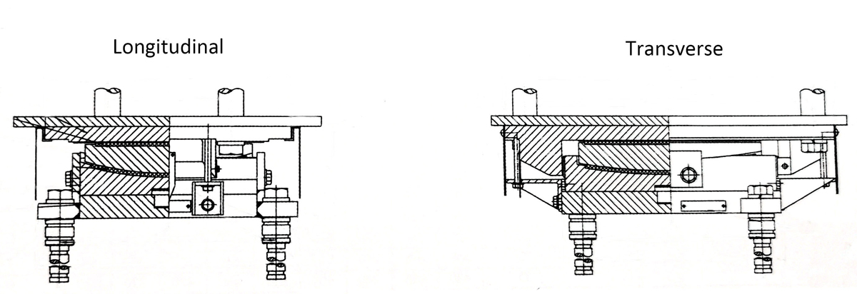 Hyperboloid steel structural bearing (SHSS)