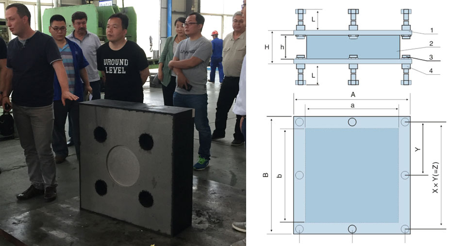 Lead Rubber Bearing For Bridge