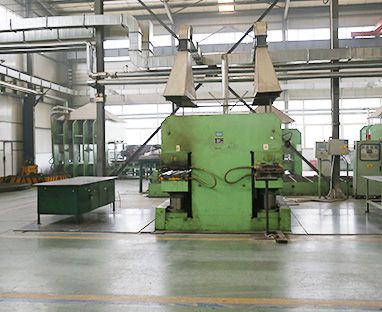 Large vulcanizing machine
