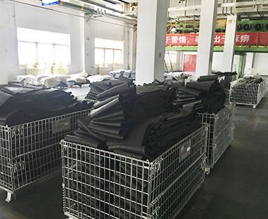 Storage are of rubbr materials