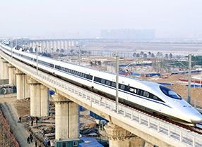 Taichengxi super large bridge of Fuzhou Xiamen high speed railway