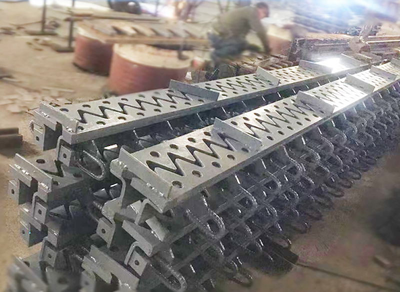 Shallow buried type Finger expansion joint