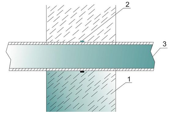 3) Wearing waterproof wall steel structure