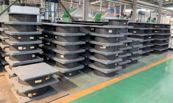 Vibration Damping Characteristics Of Isolation Rubber Bearings