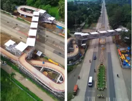Lead Rubber Bearing Used On Viaduct In Philippines